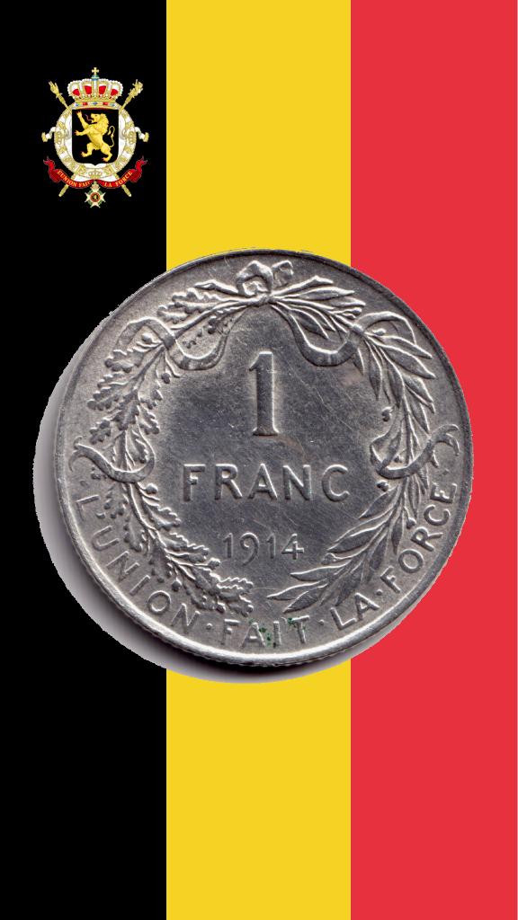 1 franc 1914 FR - Albert I (qualité), Monnaie en vrac, Argent, Argent, Envoi