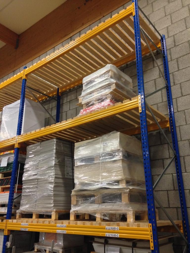 Gebruikte Palletstelling Stelling Liggers 2.700, Ophalen of Verzenden, Gebruikt, Ambiënt of Lounge