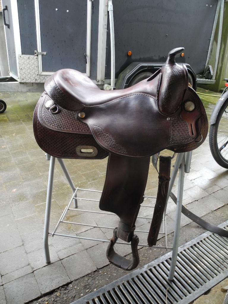 Westernzadel, Dieren en Toebehoren, Paarden en Pony's | Zadels, Ophalen
