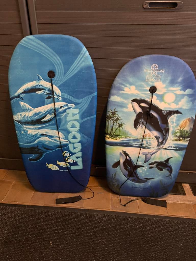 2 planches de Bodyboard, Sports nautiques & Bateaux, Enlèvement, Comme neuf