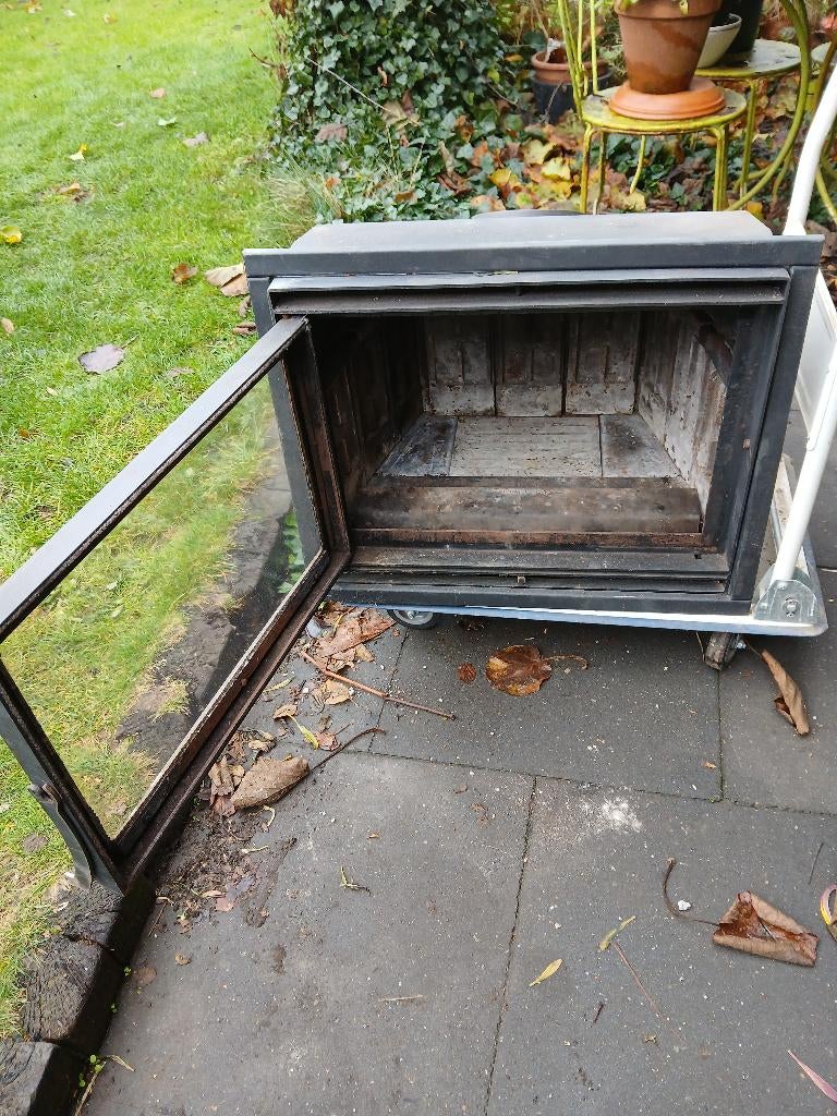 cassete encastrable (poêle) à bois, Maison & Meubles, Poêles, Encastré, Enlèvement, Utilisé, Bois