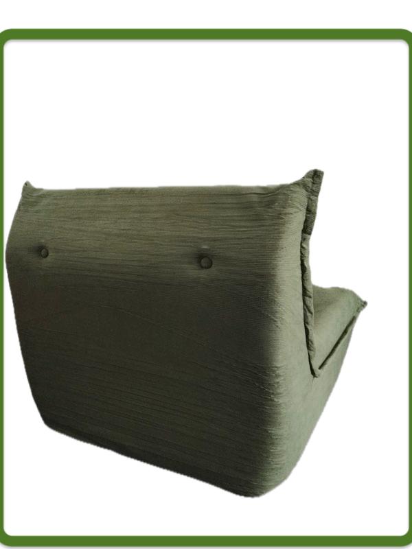 Poef, fauteuil of vloerbank als nieuw, Ophalen, Zo goed als nieuw, Groen, Zitzak