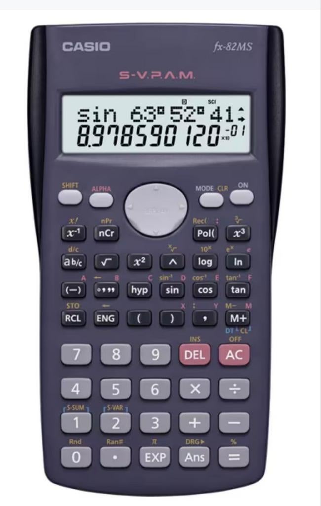 rekening machine Casio fx-82MS, Ophalen, Nieuw