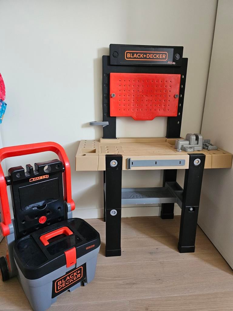 Black & Decker speelgoed werkbank met toebehoren, Ophalen