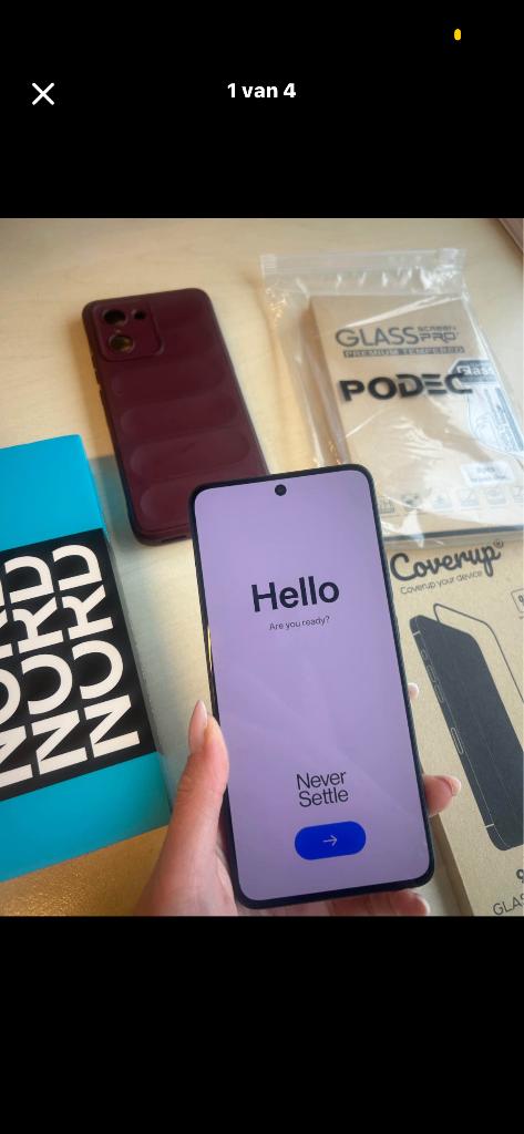 OnePlus Nord Ce05 128GB black, Telecommunicatie, Mobiele telefoons | Batterijen en Accu's, Ophalen, Zo goed als nieuw, Overige merken