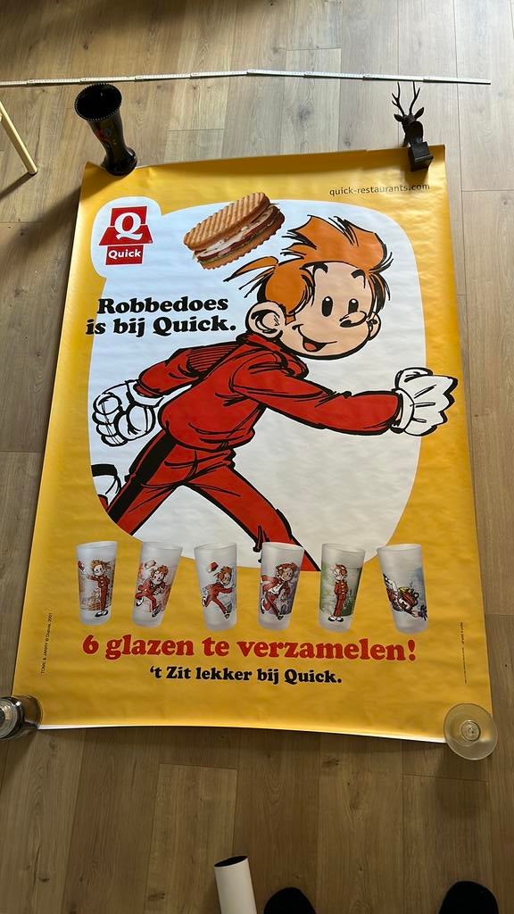 Méga affiche de Spirou Tome & Janry 2001, Collections, Enlèvement, Comme neuf