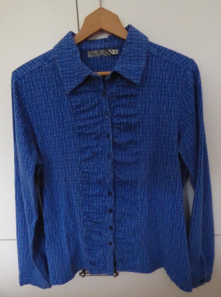D'AUVRY, chemise bleue en tissu chaud, taille XL/44, Taille 42/44 (L), Enlèvement ou Envoi, Comme neuf, D'Auvry