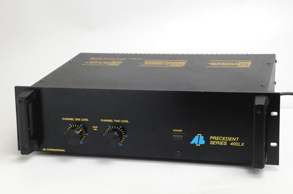 AB precedent series 400 LX power amp, Zo goed als nieuw, 120 watt of meer, Stereo, Ophalen