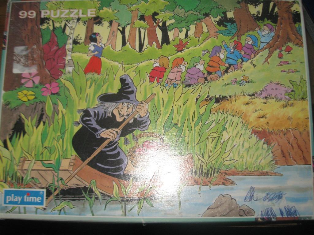 puzzel Sneeuwwitje en de 7 dwergen SOLDEN, Kinderen en Baby's, Ophalen of Verzenden