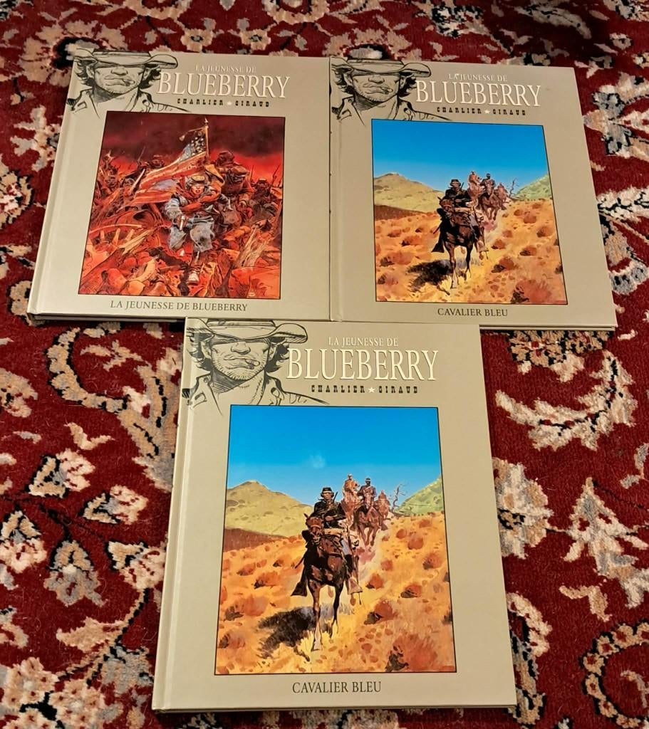 La Jeunesse de Blueberry - Editions Hachette Collections, Livres, BD, Plusieurs BD, Enlèvement ou Envoi, Charlier - Giraud, Comme neuf