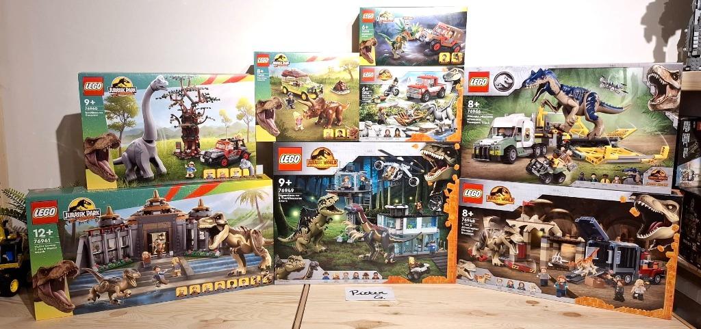 Lego Jurassic Park & Jurassic World sets (Nieuw & Sealed), Enlèvement ou Envoi, Neuf, Ensemble complet, Lego