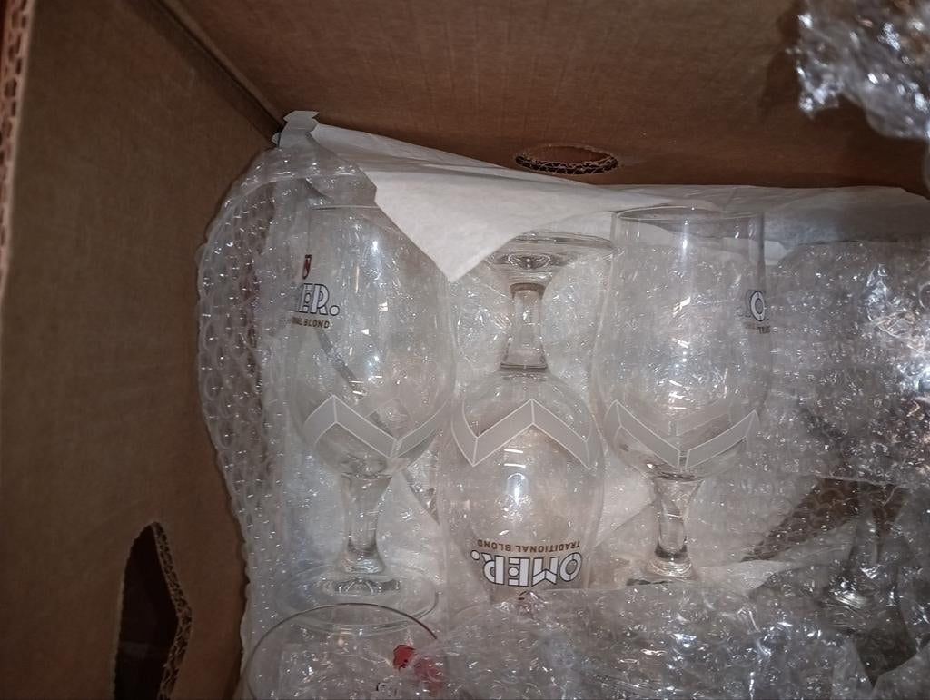 Duvel  omer  rodenbach bier glazen  enz, Ophalen, Nieuw