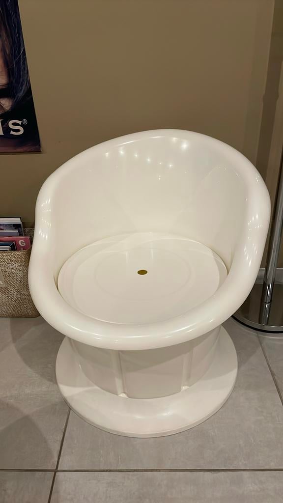 3 Fauteuils IKEA blanc sans coussin, Maison & Meubles, Enlèvement, Comme neuf