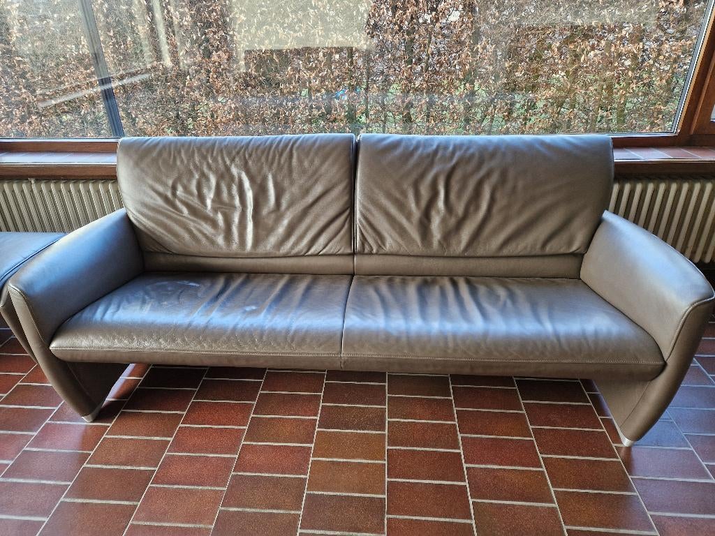 salon, Ophalen, Gebruikt, Leer, Rechte bank