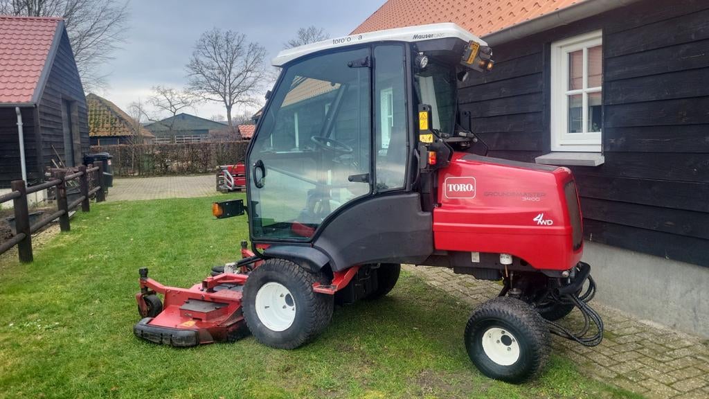 Toro 3400 Frontmaaier, Tuin en Terras, Zitmaaiers, Ophalen
