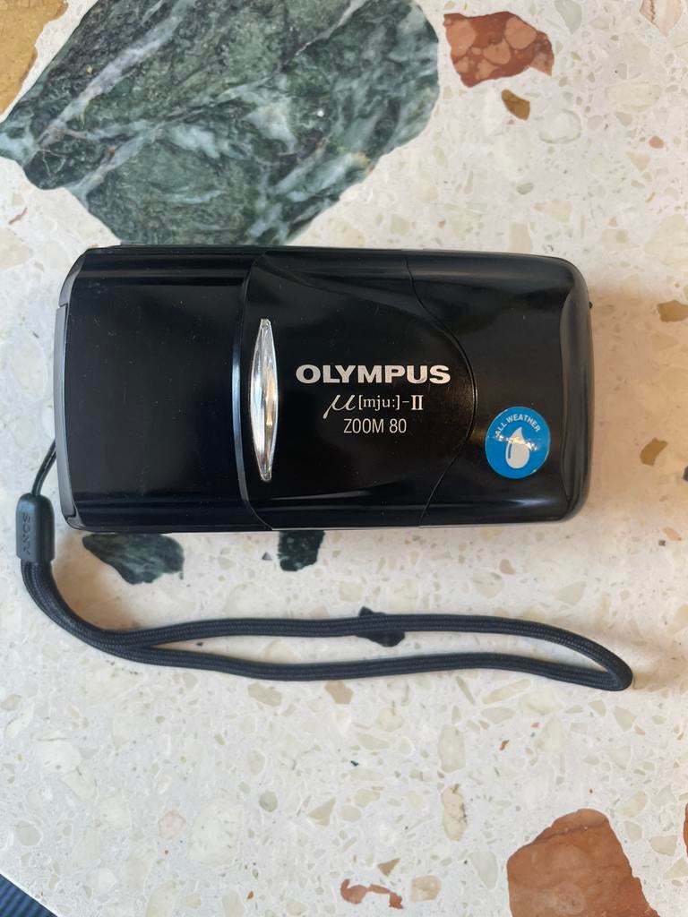 Olympus mju II point and shoot camera, Audio, Tv en Foto, Ophalen of Verzenden, Gebruikt, Compact, Olympus