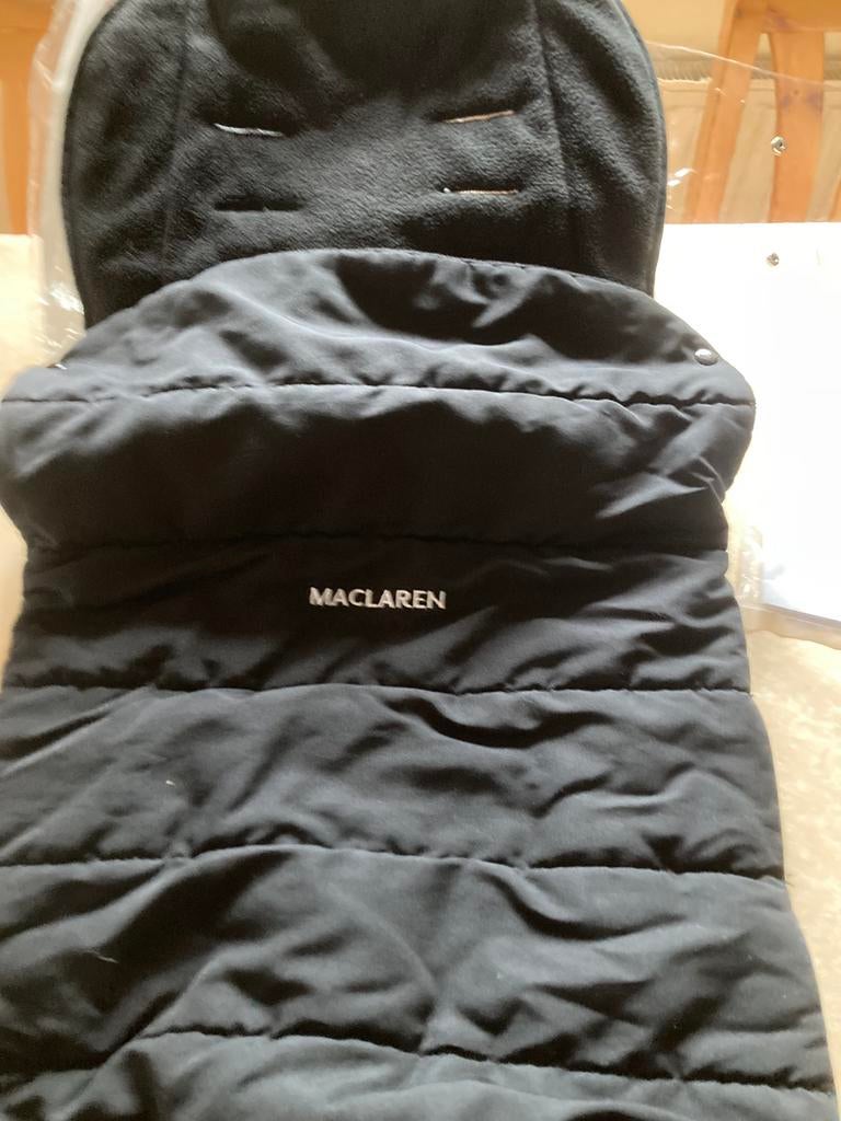 Chancelière Maclaren originale (comme neuve), Enfants & Bébés, Buggys, Enlèvement, Comme neuf, Maclaren, Couverture pieds