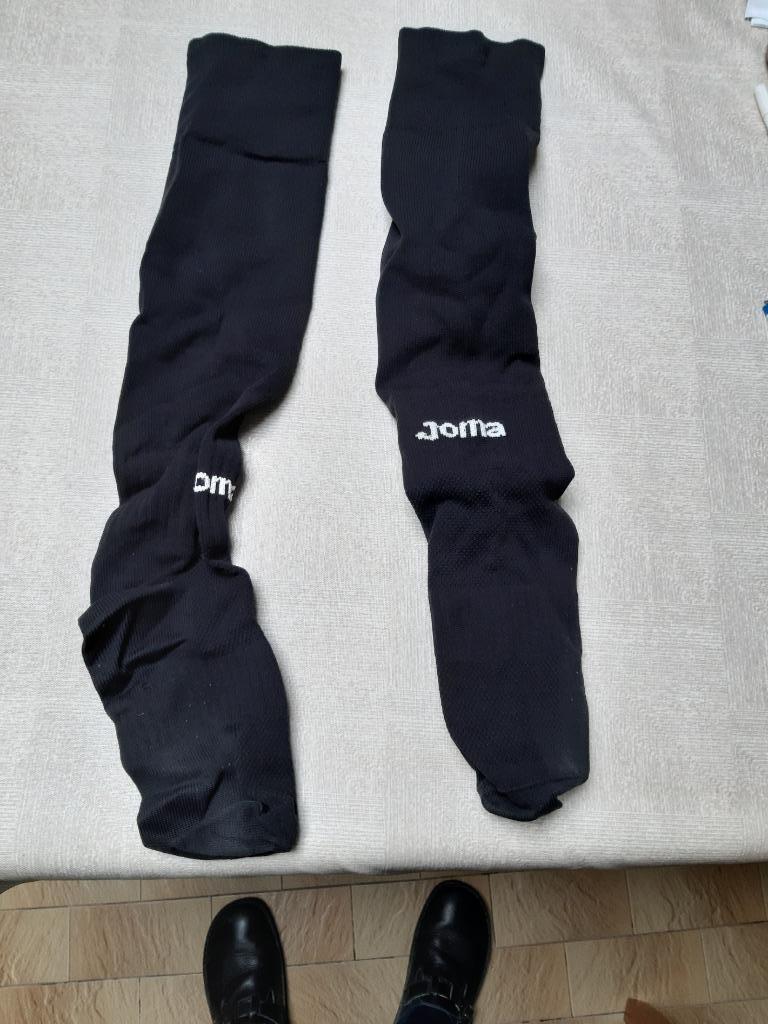 chaussettes de foot noires taille 40 à 41, Enlèvement ou Envoi, Utilisé, Autres types