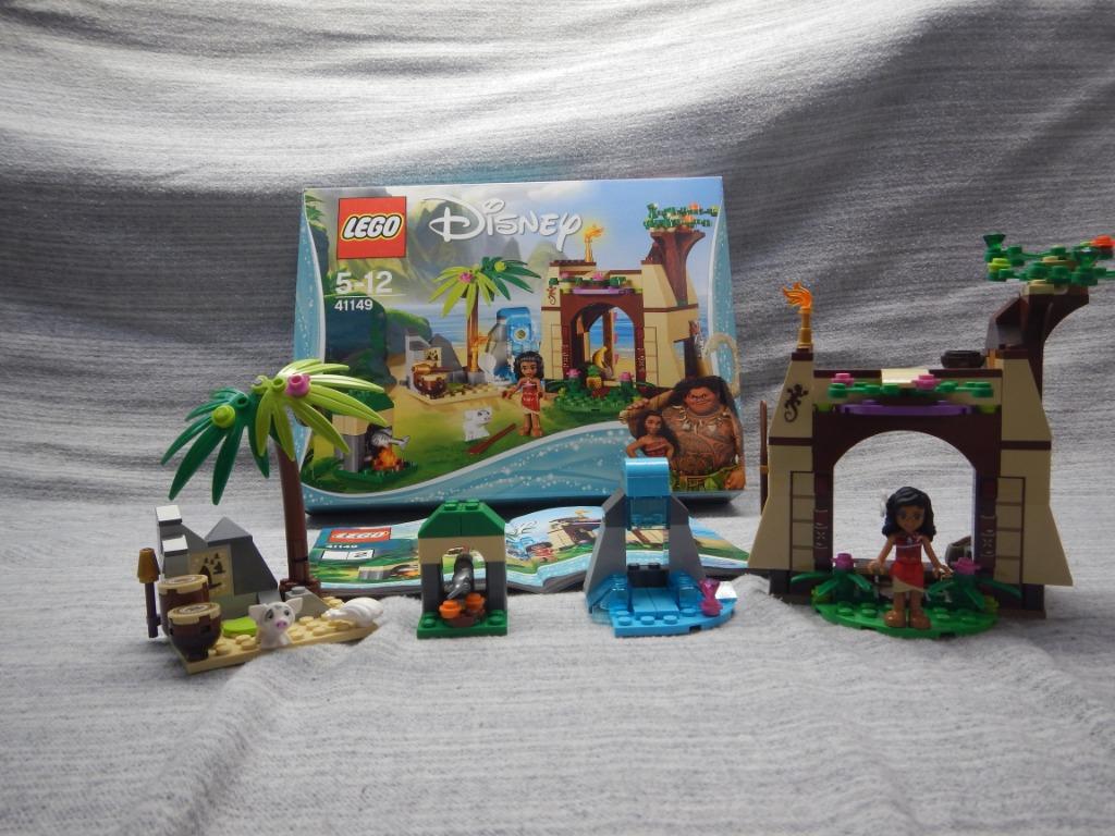 Lego 41149 Moana-eiland, Kinderen en Baby's, Speelgoed | Duplo en Lego, Zo goed als nieuw, Lego, Complete set, Ophalen of Verzenden