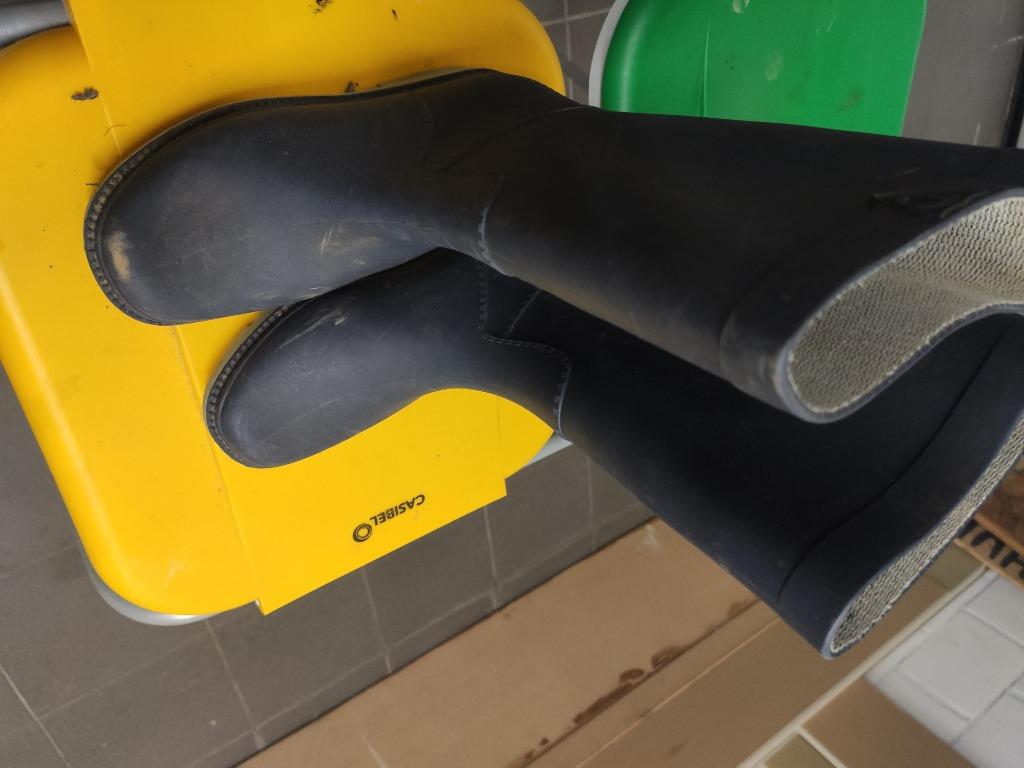 Rubberlaarzen maat 34, Gebruikt, Jongen of Meisje, Ophalen of Verzenden, Laarzen