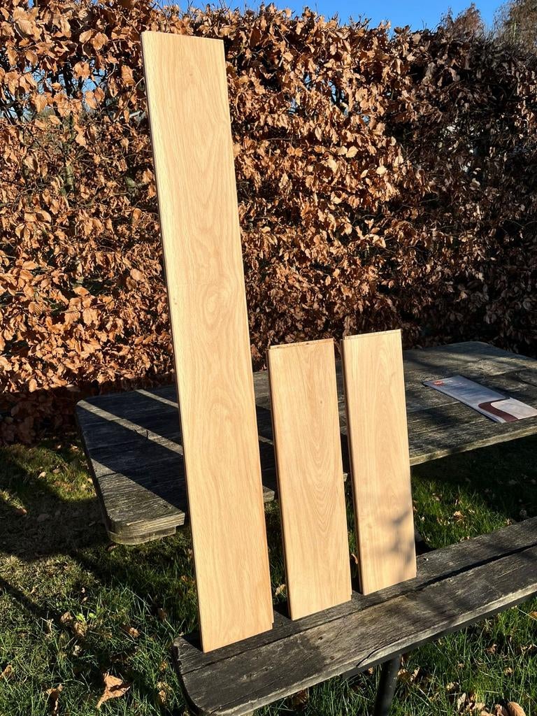 Vol eiken parket 18mm dik tand en groef, Ophalen