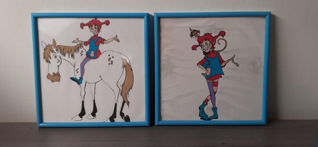 2 kadertjes Pipi Langkous, Ophalen of Verzenden, Gebruikt