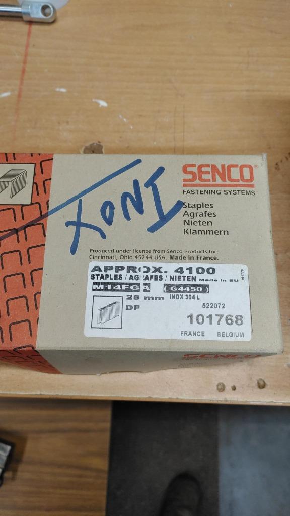 Senco nieten, Ophalen, Nieuw, Overige typen, Inox