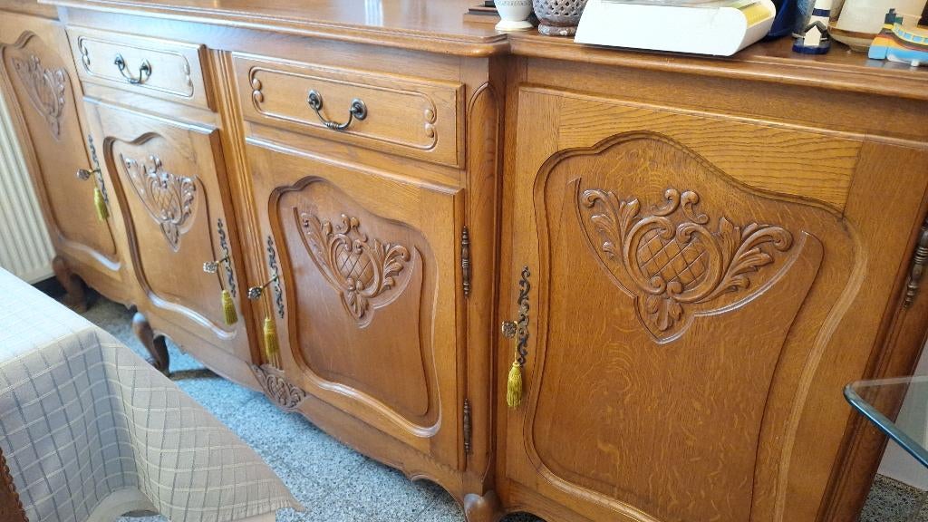 Volledige eetplaats, Huis en Inrichting, Complete eetkamers, Ophalen, Gebruikt, Klassiek