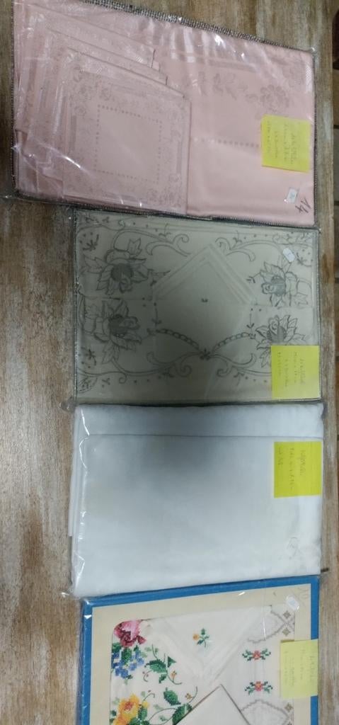 Tafelkleed/tafellaken, Ophalen, Zo goed als nieuw