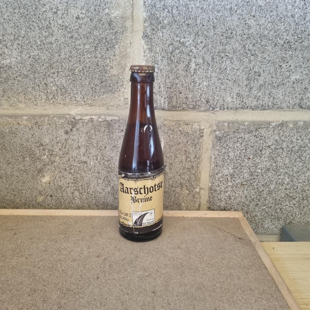 Bouteille de bière Aarschotse Bruine, Ophalen of Verzenden, Gebruikt, Flesje(s), Overige merken