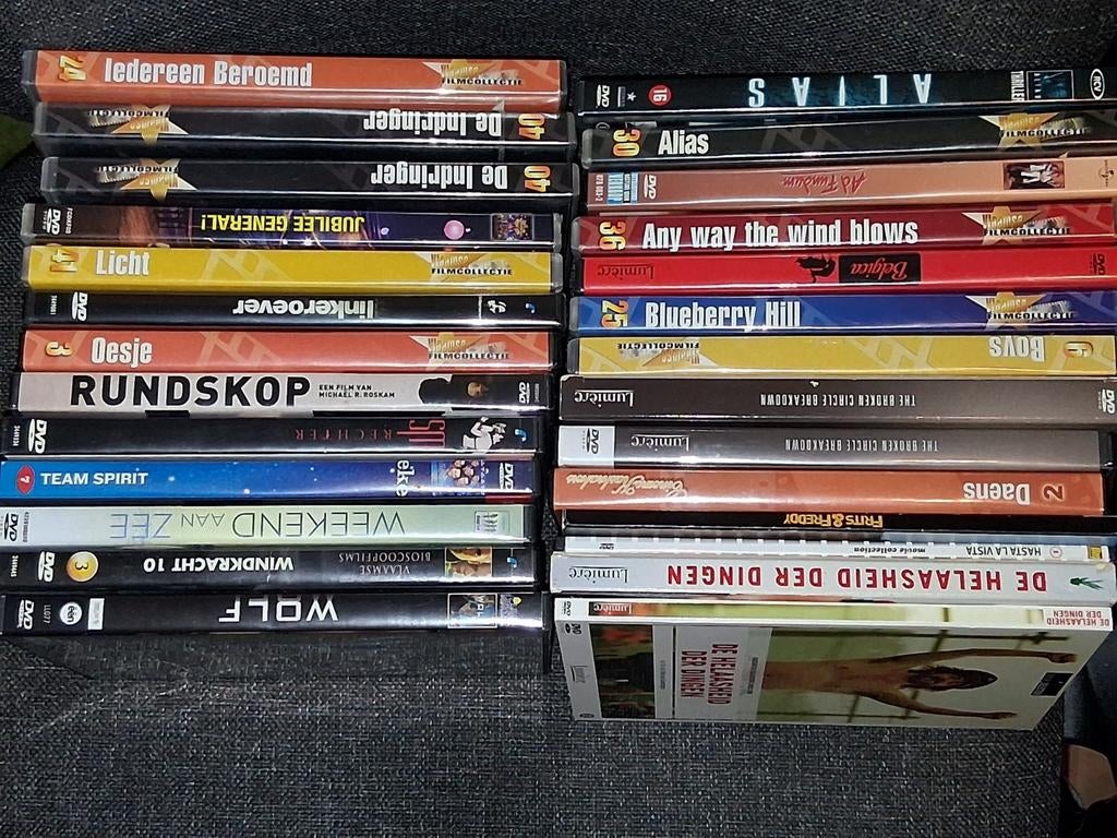 Vlaamse top-films op dvd vanaf 2,5€/stuk, Alle leeftijden, Drama, Ophalen of Verzenden, Zo goed als nieuw