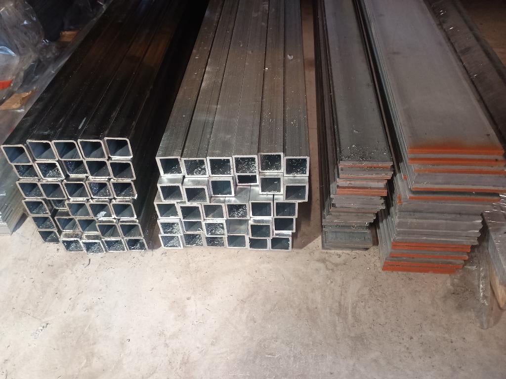 Inox RVS 304 Profielen (Nieuw) - Strips & Vierkante Kokers, Ophalen, Nieuw, Overige typen, Inox