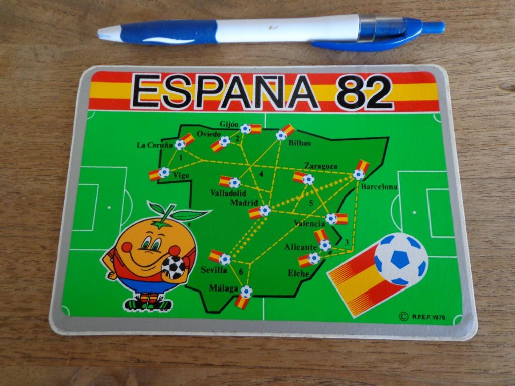 Espana 82 WK-voetbalsticker, Verzamelen, Ophalen of Verzenden, Nieuw, Poster, Plaatje of Sticker