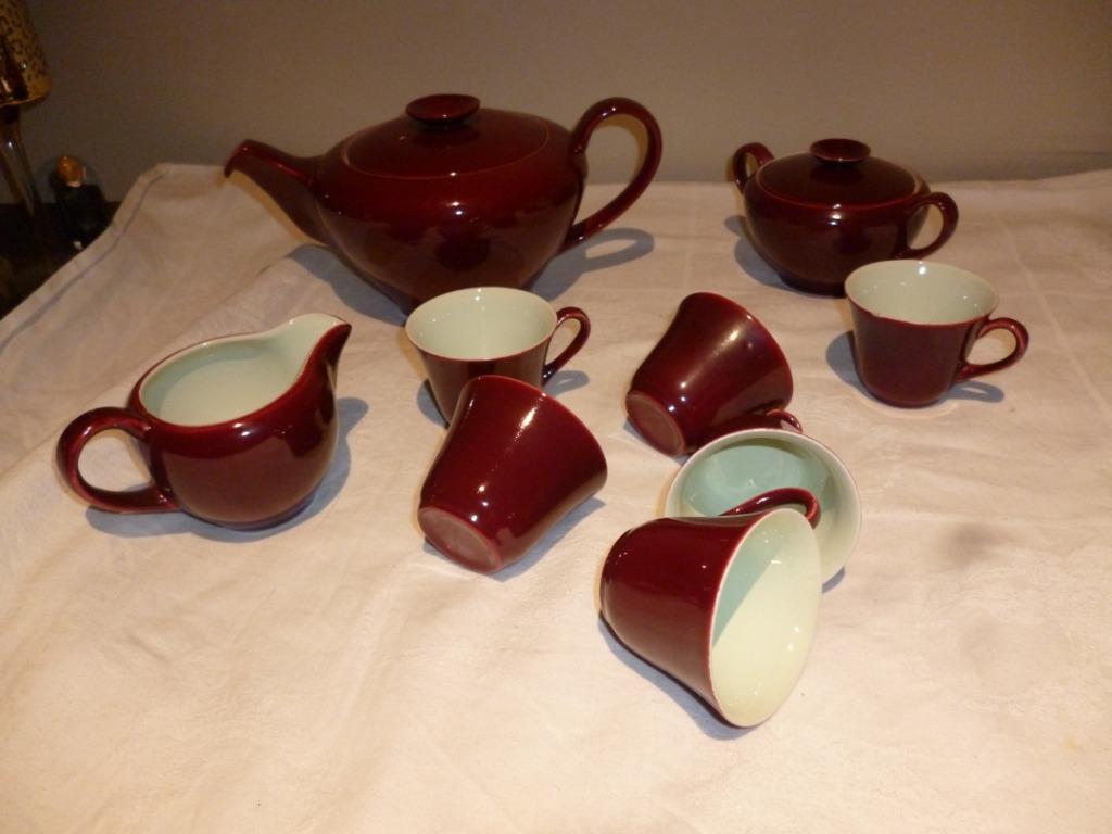 Ancien service à café GOEDEWAAGEN GOUDA HOLLAND vintage, Antiquités & Art, Antiquités | Céramique & Poterie, Enlèvement ou Envoi