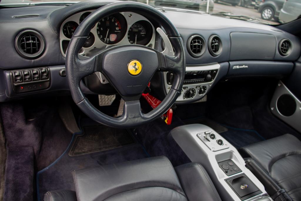 Ferrari 360 Modena 3.6i V8 40V 400PK F1 PADDLESHIFT GEARBOX, Autos, Ferrari, Argent ou Gris, Achat, Entreprise, 2 places