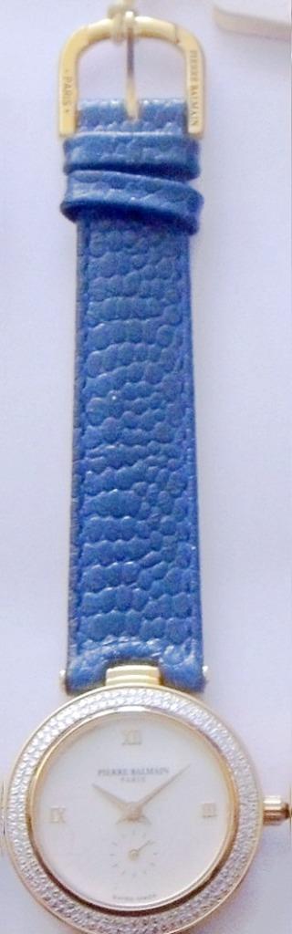 Montre dame Balmain, cadran blanc nacré diamants plaqué or, Enlèvement ou Envoi, Neuf