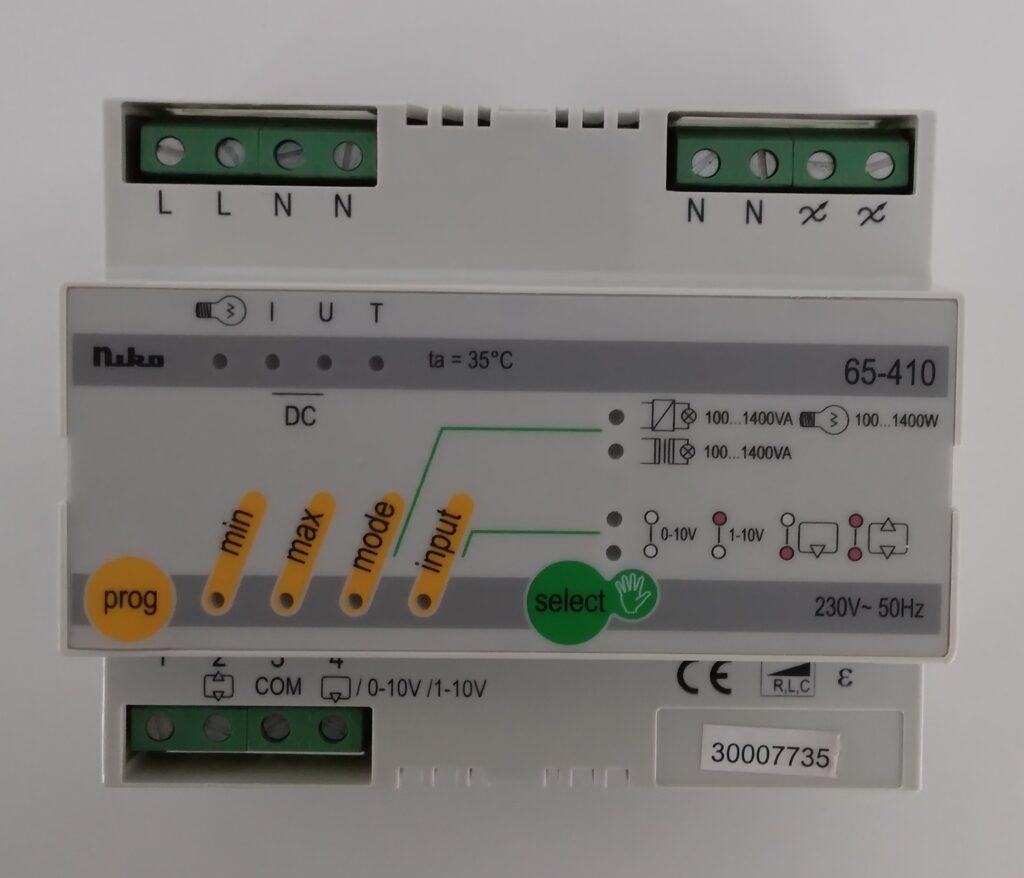 Niko Universele modulaire dimmer 1400 VA (6 A), Doe-het-zelf en Bouw, Elektriciteit en Kabels, Gebruikt, Ophalen of Verzenden