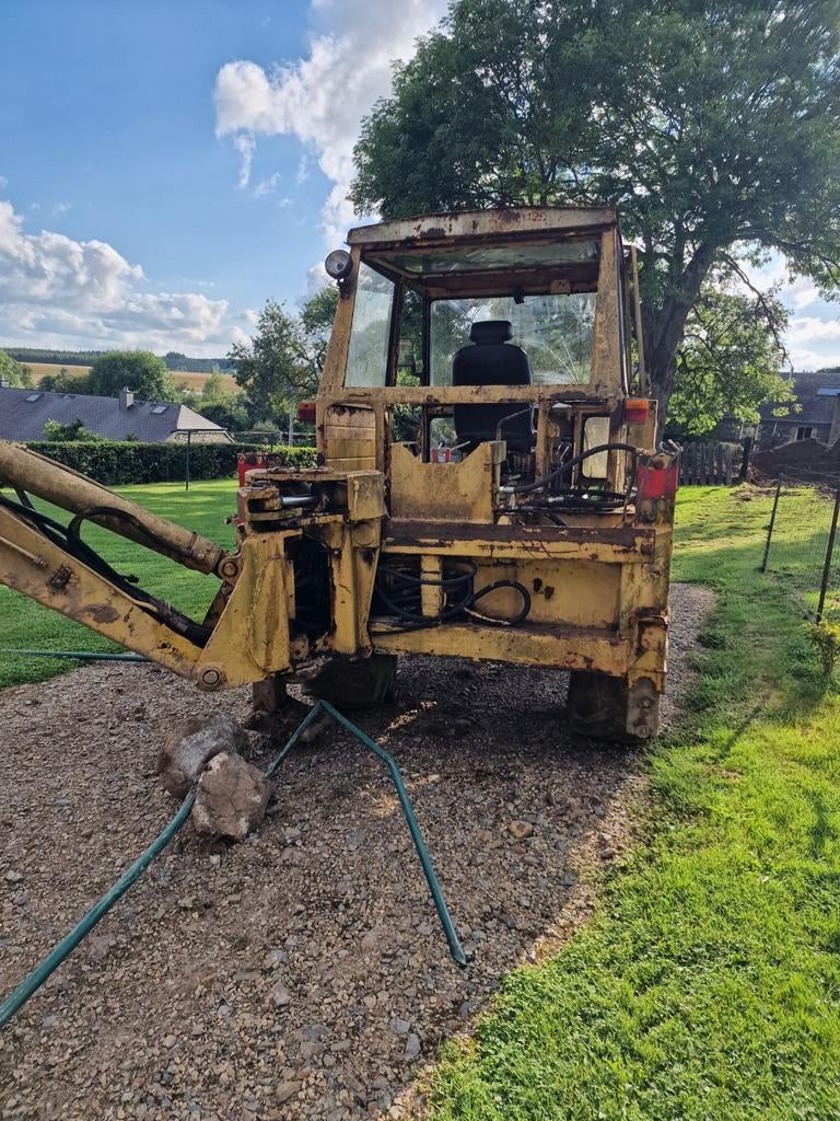 Tractopelle kramer 618, Enlèvement