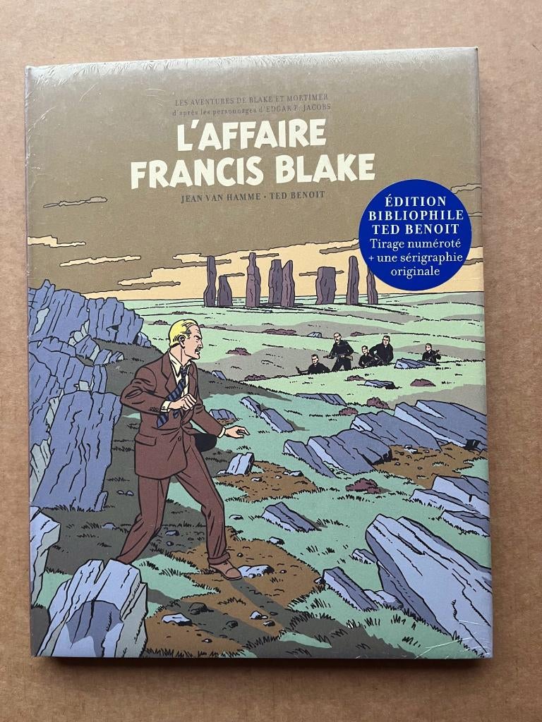 Blake et Mortimer - L'affaire Francis T13-TL- Benoit- EO2017, Livres, Envoi