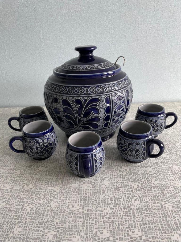 Marzi & Remy punch bowl set, Ophalen