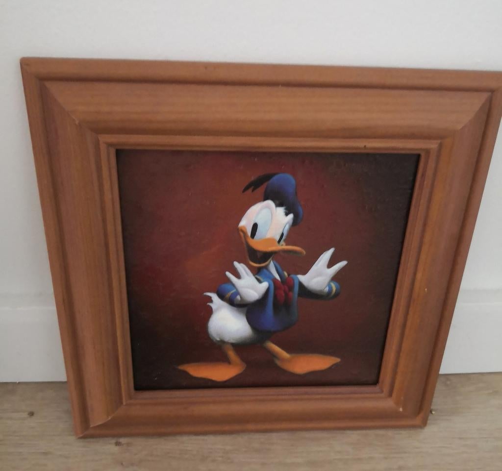 Cadre Donald Duck Disney, Collections, Enlèvement, Donald Duck, Comme neuf