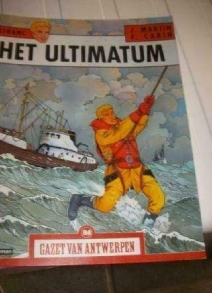 [2710] strip lefranc het ultimatum, Une BD, Enlèvement ou Envoi, Neuf