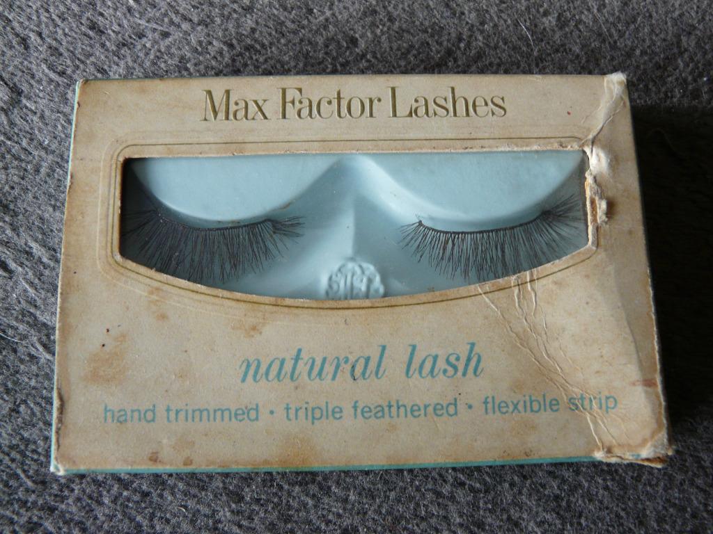 Max Factor valse, natuurlijke wimpers, handgemaakt, Ophalen, Zo goed als nieuw, Ogen, Accessoires