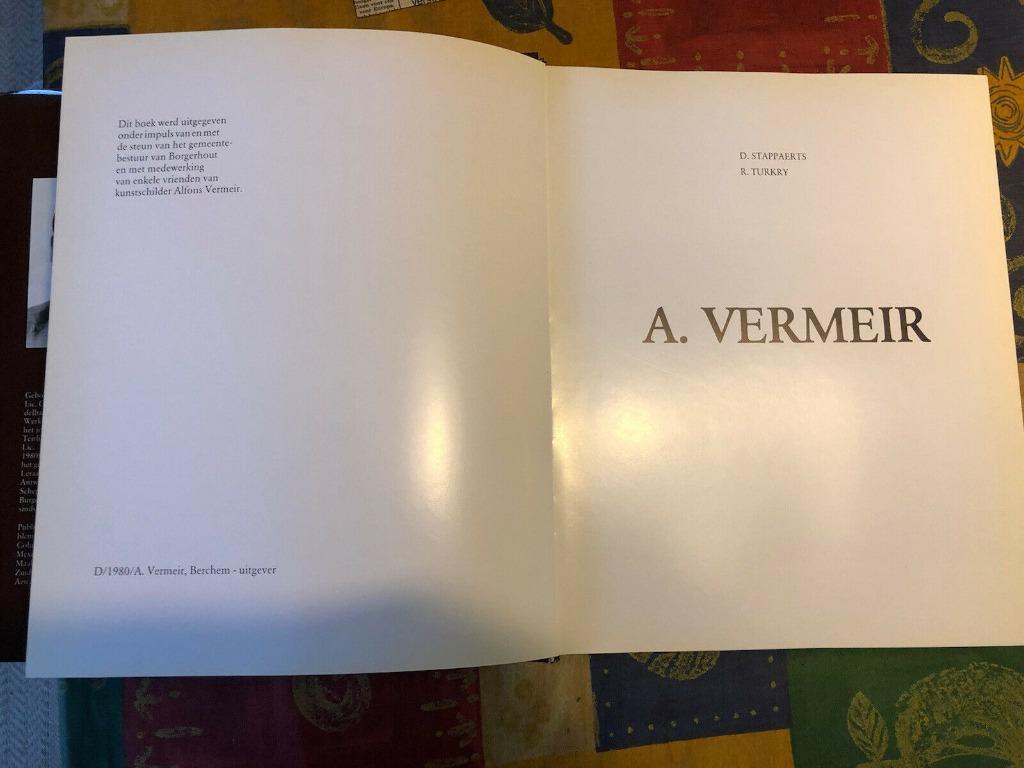 Alfons Vermeir - Dirk Stappaerts * Monografie*, Gelezen, Dirk Stappaerts, Ophalen of Verzenden, Schilder- en Tekenkunst