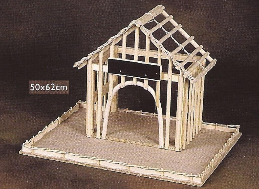 Presentatie mand huis of hokje - natuurkleur - NIEUW, Enlèvement, Neuf, Cadeau d'accouchement