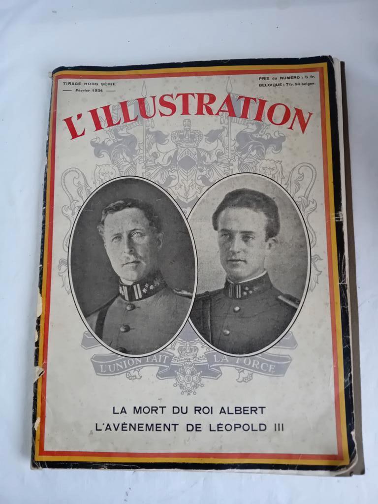 Tijdschriften oude illustratie 1934, Boeken, Tijdschriften en Kranten, Ophalen of Verzenden, Gelezen, Overige typen