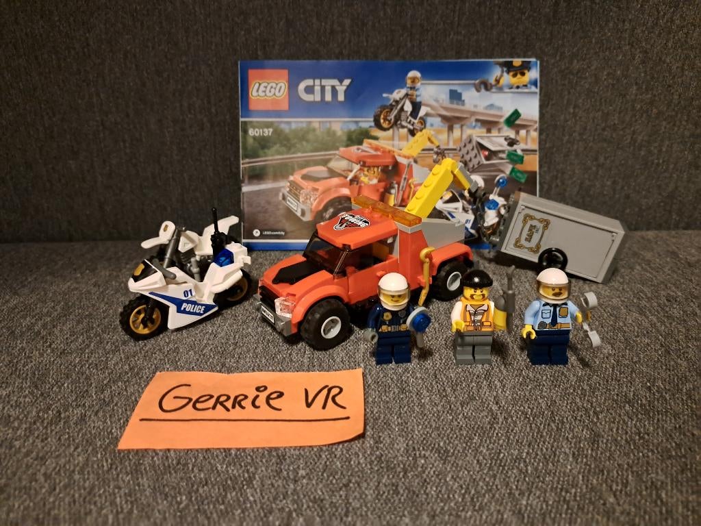 Lego City 60137 - Sleeptruck probleem, Ophalen of Verzenden, Gebruikt, Complete set, Lego