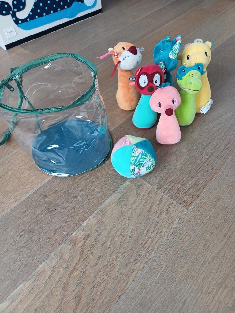 Pluchen bowling lilliputiens, Kinderen en Baby's, Ophalen, Zo goed als nieuw, Overige typen