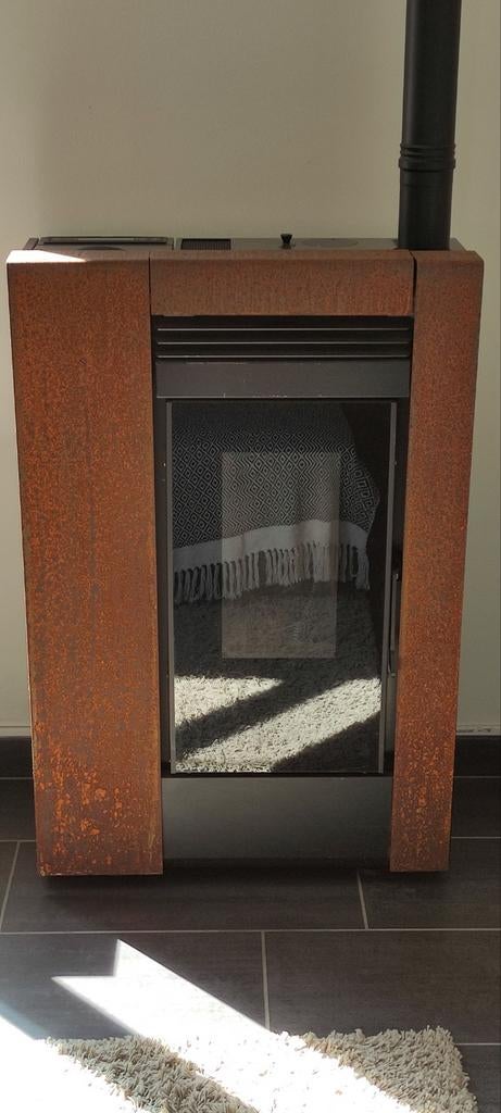 Palletkachel, Ophalen