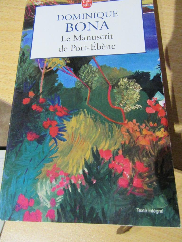 V le manuscrit de Port-Ebène de Dominique Bona, Ophalen, Gelezen